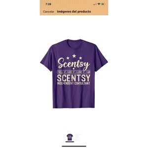 Port & Company Purple Graphic Print Business T-Shirt Crew Neck XL Women